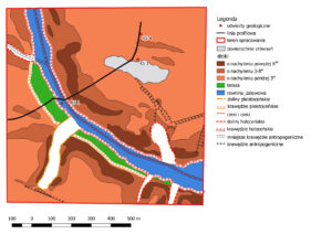 geoarcheologia mapa geomorfologiczna